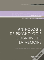 Capa do artigo Anthologie De Psychologie Cognitive De La Mémoire ; Fonctionnalisme Et Structuralisme