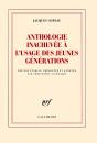 Anthologie Inachevée À L'Usage Des Jeunes Générations - Preview