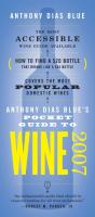 Anthony Dias Blue'S Pocket Guide To Wine 2007 - Preview
