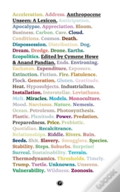 Anthropocene Unseen: A Lexicon