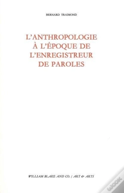 Capa do artigo Anthropologie À L'Époque De L'Enregistreur De Paroles