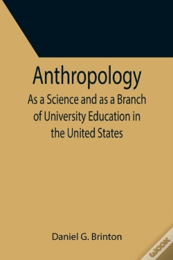 Capa do artigo Anthropology  As A Science And As A Bran