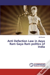 Capa do artigo Anti Defection Law In Aaya Ram Gaya Ram