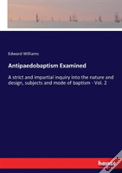 Capa do artigo Antipaedobaptism Examined