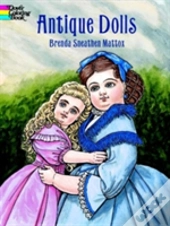 Antique Dolls Colouring Book