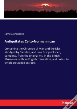 Capa do artigo Antiquitates Celto-Normannicae
