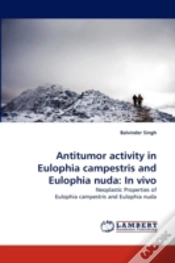 Capa do artigo Antitumor Activity In Eulophia Campestris And Eulophia Nuda