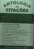 Antologia De Citações