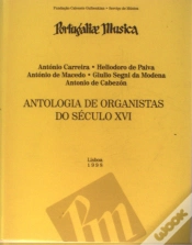 Capa do artigo Antologia de Organistas do Século XVI - 2.ª Edição