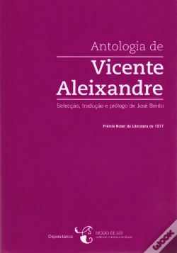 Capa do artigo Antologia de Vicente Aleixandre