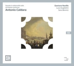 Capa do artigo Antonio Caldara: Sonate À Violoncello Solo Col Basso Continuo - CD