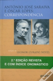 Capa do artigo António José Saraiva e Óscar Lopes: Correspondência