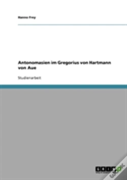 Capa do artigo Antonomasien Im Gregorius Von Hartmann V