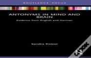 Antonyms In Mind And Brain