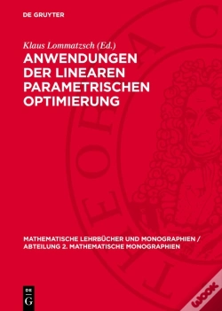 Capa do artigo Anwendungen Der Linearen Parametrischen Optimierung