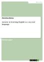 Anxiety In Learning English As A Second Language - Preview