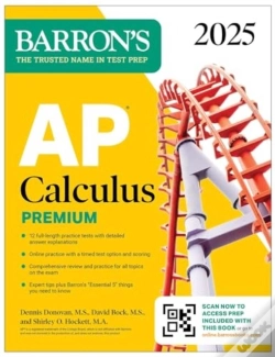 Capa do artigo Ap Calculus Premium, 2025: Prep Book With 12 Practice Tests + Comprehensive Review + Online Practice