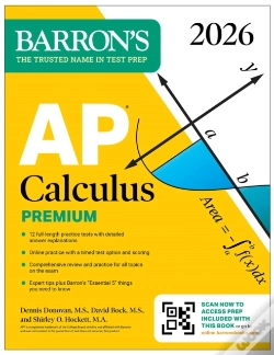 Capa do artigo Ap Calculus Premium, 2026: Prep Book With 12 Practice Tests + Comprehensive Review + Online Practice
