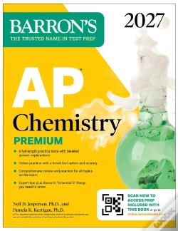 Capa do artigo Ap Chemistry Premium, 2027: Prep Book With 6 Practice Tests + Comprehensive Review + Online Practice
