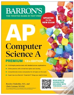 Capa do artigo Ap Computer Science A Premium, 13th Edition: Prep Book With 6 Practice Tests + Comprehensive Review + Online Practice (2026)