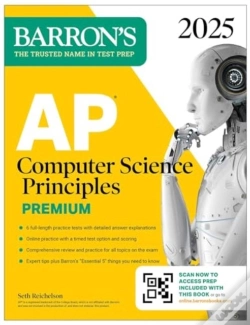 Capa do artigo Ap Computer Science Principles Premium, 2025: Prep Book With 6 Practice Tests + Comprehensive Review + Online Practice