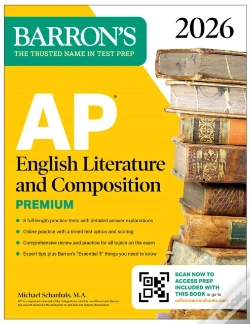 Capa do artigo Ap English Literature And Composition Premium, 2026: Prep Book With 8 Practice Tests + Online Practice