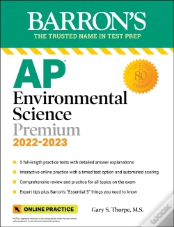 Capa do artigo Ap Environmental Science Premium, 2022-2023: 5 Practice Tests + Comprehensive Review + Online Practice