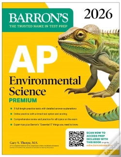 Capa do artigo Ap Environmental Science Premium, 2026: Prep Book With 5 Practice Tests + Comprehensive Review + Online Practice