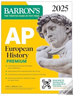 Capa do artigo Ap European History Premium, 2025: Prep Book With 5 Practice Tests + Comprehensive Review + Online Practice