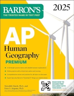Capa do artigo Ap Human Geography Premium, 2025: Prep Book With 6 Practice Tests + Comprehensive Review + Online Practice