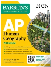 Capa do artigo Ap Human Geography Premium, 2026: Prep Book With 6 Practice Tests+ Comprehensive Review + Online Practice