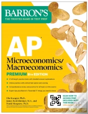 Capa do artigo Ap Microeconomics/Macroeconomics Premium, Eighth Edition: Prep Book With 4 Practice Tests + Comprehensive Review + Online Practice (2026)