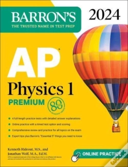 Capa do artigo Ap Physics 1 Premium, 2024: 4 Practice Tests + Comprehensive Review + Online Practice