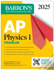 Capa do artigo Ap Physics 1 Premium, 2025: Prep Book With 4 Practice Tests + Comprehensive Review + Online Practice