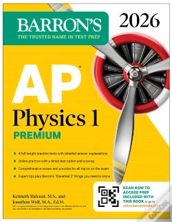 Capa do artigo Ap Physics 1 Premium, 2026: Prep Book With 4 Practice Tests + Comprehensive Review + Online Practice