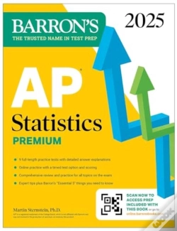 Capa do artigo Ap Statistics Premium, 2025: Prep Book With 9 Practice Tests + Comprehensive Review + Online Practice