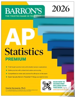 Capa do artigo Ap Statistics Premium, 2026: Prep Book With 9 Practice Tests + Comprehensive Review + Online Practice