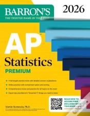 Capa do artigo Ap Statistics Premium, 2026: Prep Book With 9 Practice Tests + Comprehensive Review + Online Practice