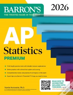Capa do artigo Ap Statistics Premium, 2026: Prep Book With 9 Practice Tests + Comprehensive Review + Online Practice