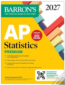 Capa do artigo Ap Statistics Premium, 2027: 9 Practice Tests + Comprehensive Review + Online Practice