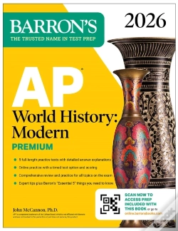Capa do artigo Ap World History: Modern Premium, 2026: Prep Book With 5 Practice Tests + Comprehensive Review + Online Practice