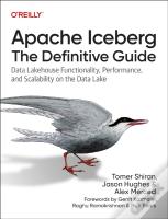 Apache Iceberg: The Definitive Guide