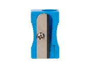 Capa do artigo Apara lapis liderpapel metalico 1 uso cor azul (20 unidades)