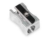 Capa do artigo Apara lapis q-connect metalico 1 uso retangular