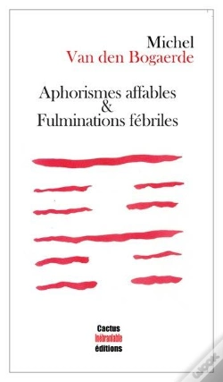 Capa do artigo Aphorismes Affables & Fulminations Febriles