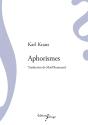 Aphorismes - Preview