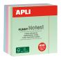 APLI - Bloco de notas aderente pastel 75x75 - Preview
