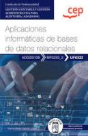 Aplicaciones Informaticas De Bases De Datos Relacionales Gestion