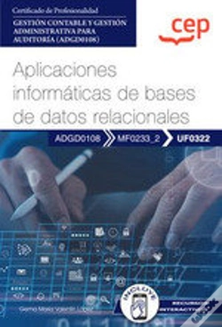 Capa do artigo Aplicaciones Informaticas De Bases De Datos Relacionales Gestion
