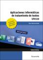 Aplicaciones Informáticas De Tratamiento De Textos. Microsoft Word 2019 - Preview